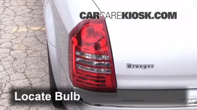 2005 Chrysler 300 C 5.7L V8 Luces Luz de giro trasera (reemplazar foco)